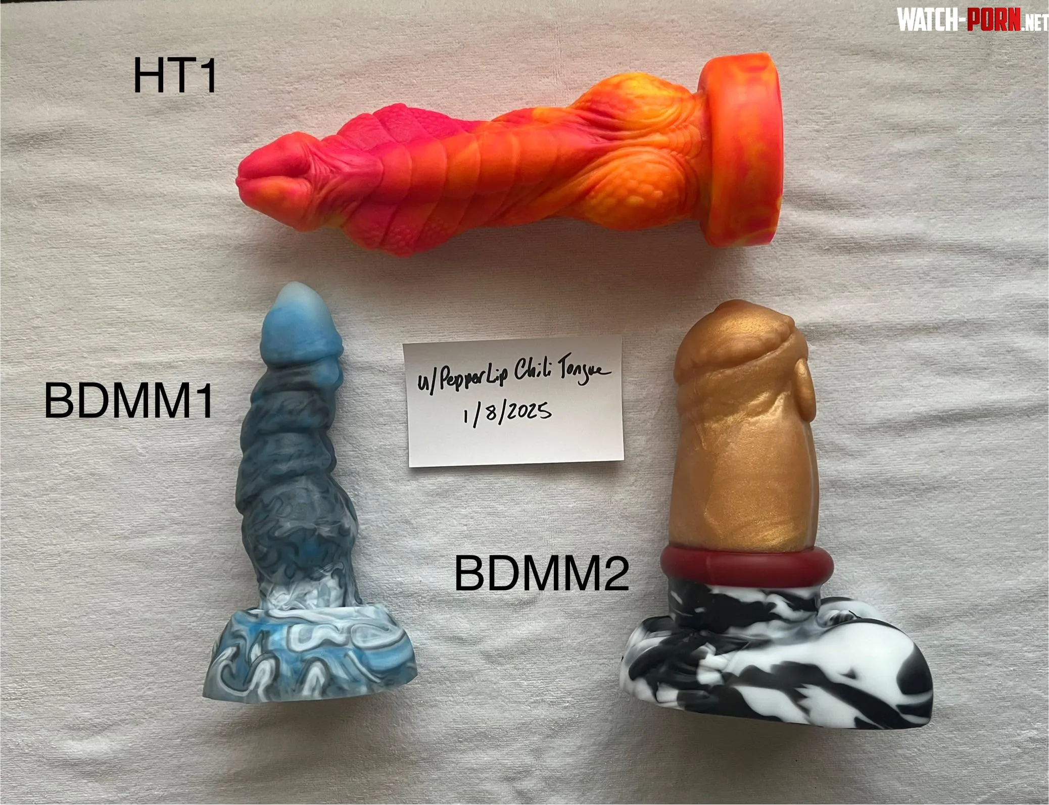 WTS Medium Bad Dragon Toys amp Hankeys Toy Free Shipping CONUS  See OP Comments for the Details by PepperLipChiliTongue