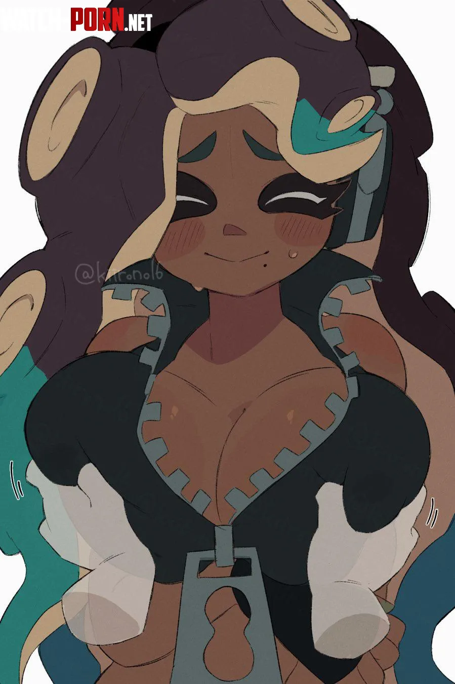 Marina lets you squeeze her perfect tits Kiirono Splatoon by just_these_images