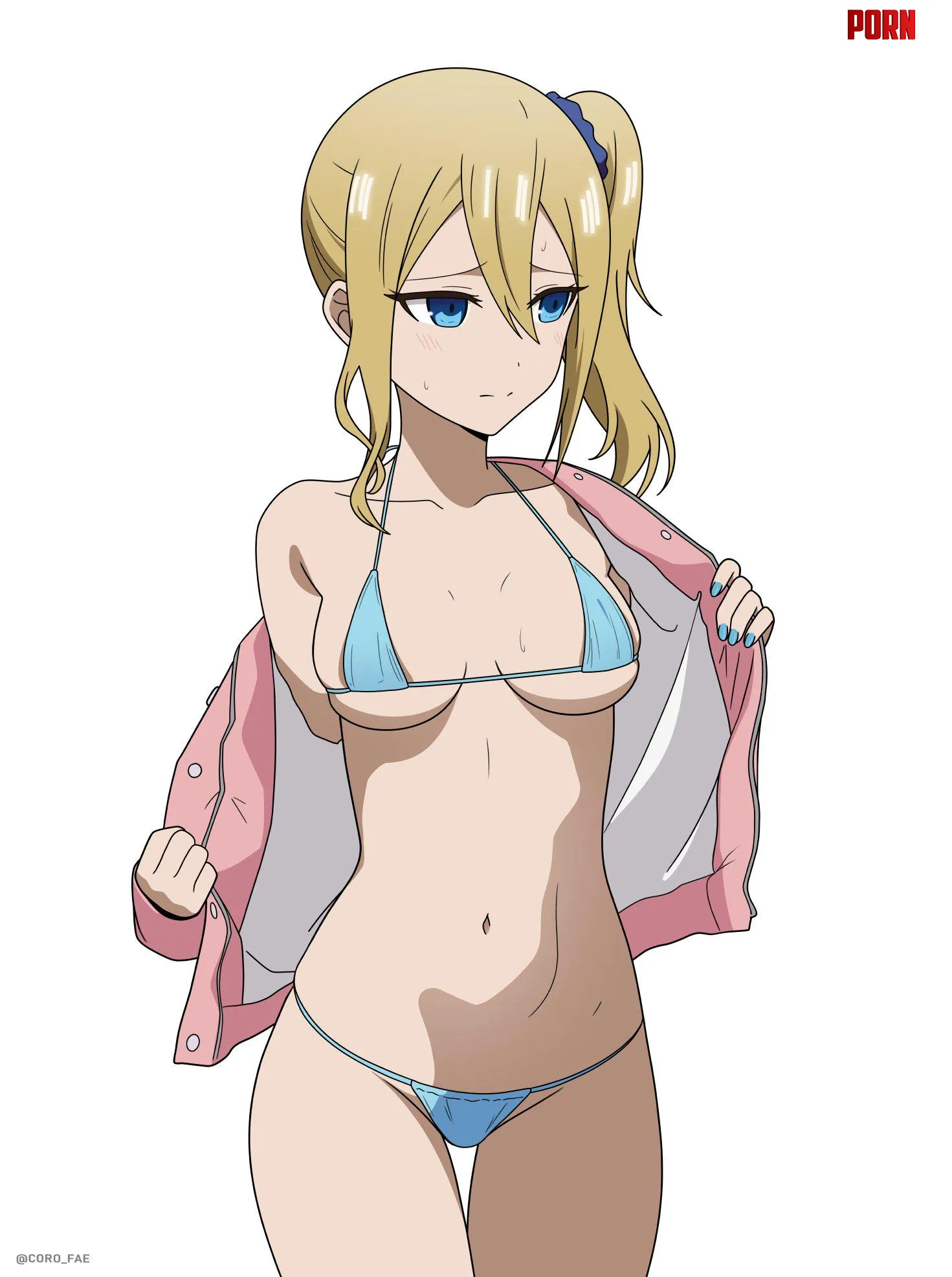 Ai Hayasaka Showing Off Her Body In A Bikini KaguyaSama Love Is War by Csxc