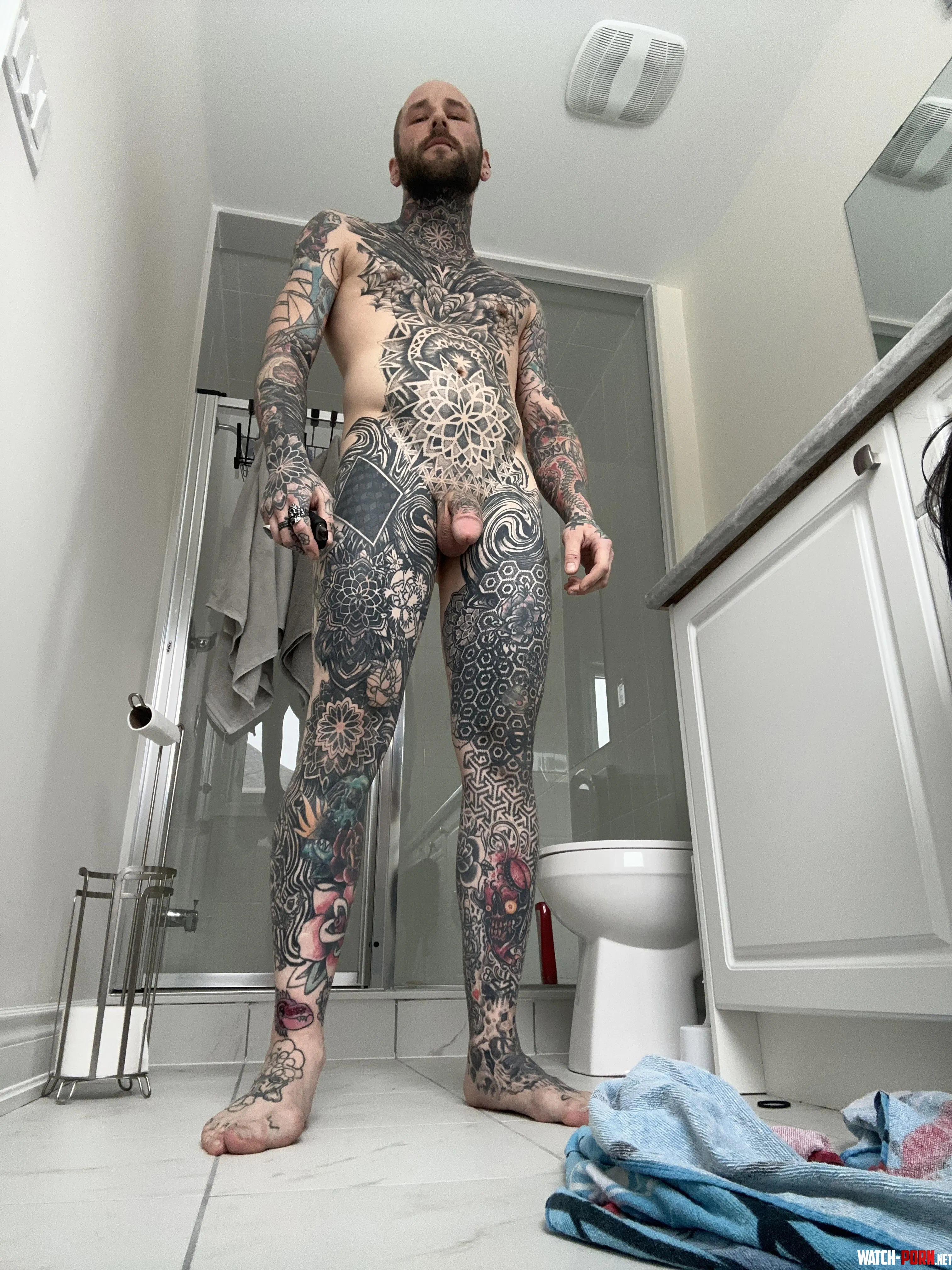 All I see is the open skin Need more tattoos  by XXXTattooed666