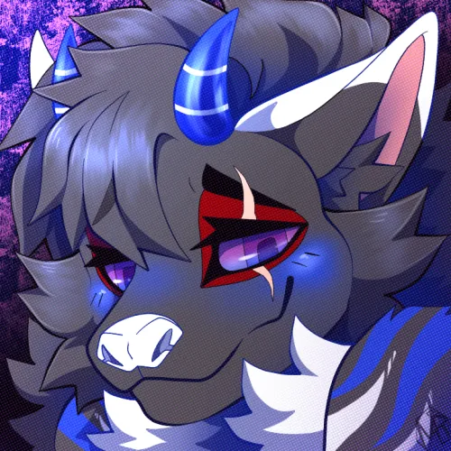 Thumbnail Furry Blush Icon by Mipmalt on Bsky