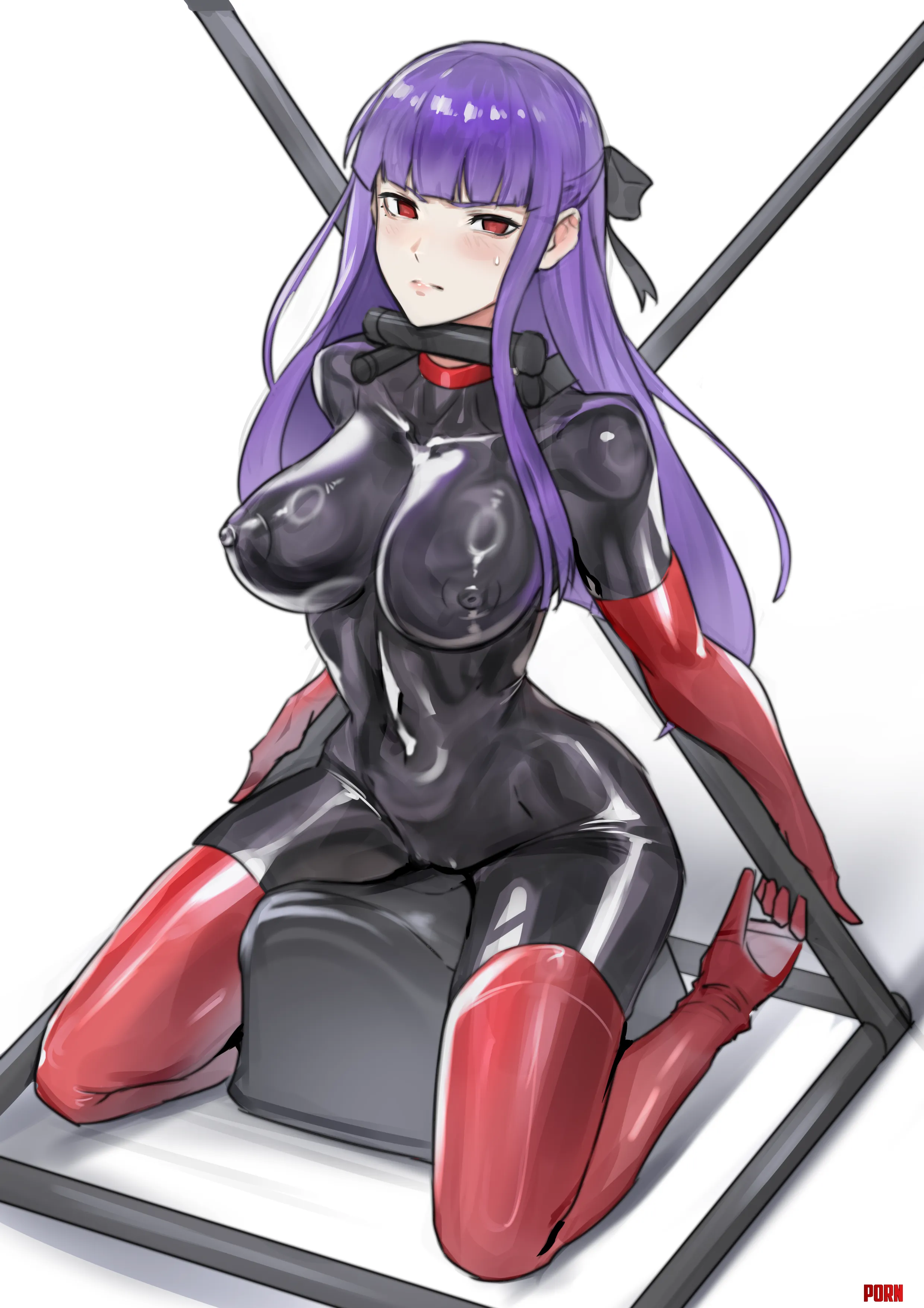 Fujino Asagami Type Moon by CheetahSperm18