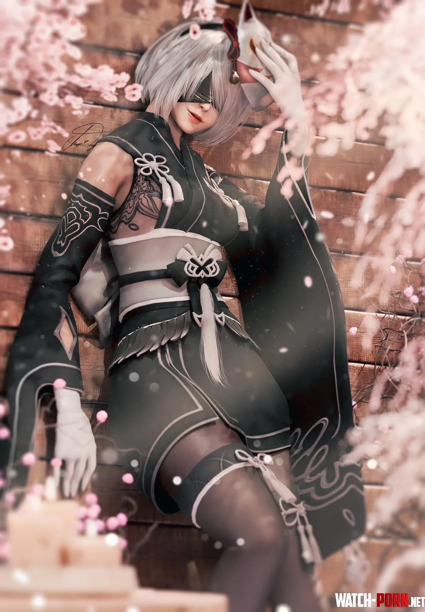 2B by hapidevy by miraisayonara