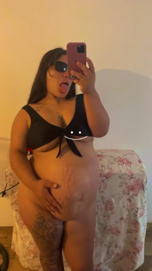 Thumbnail Awaiting 39 Weeks: Kenia_brown27's Journey in Pregnant Porn