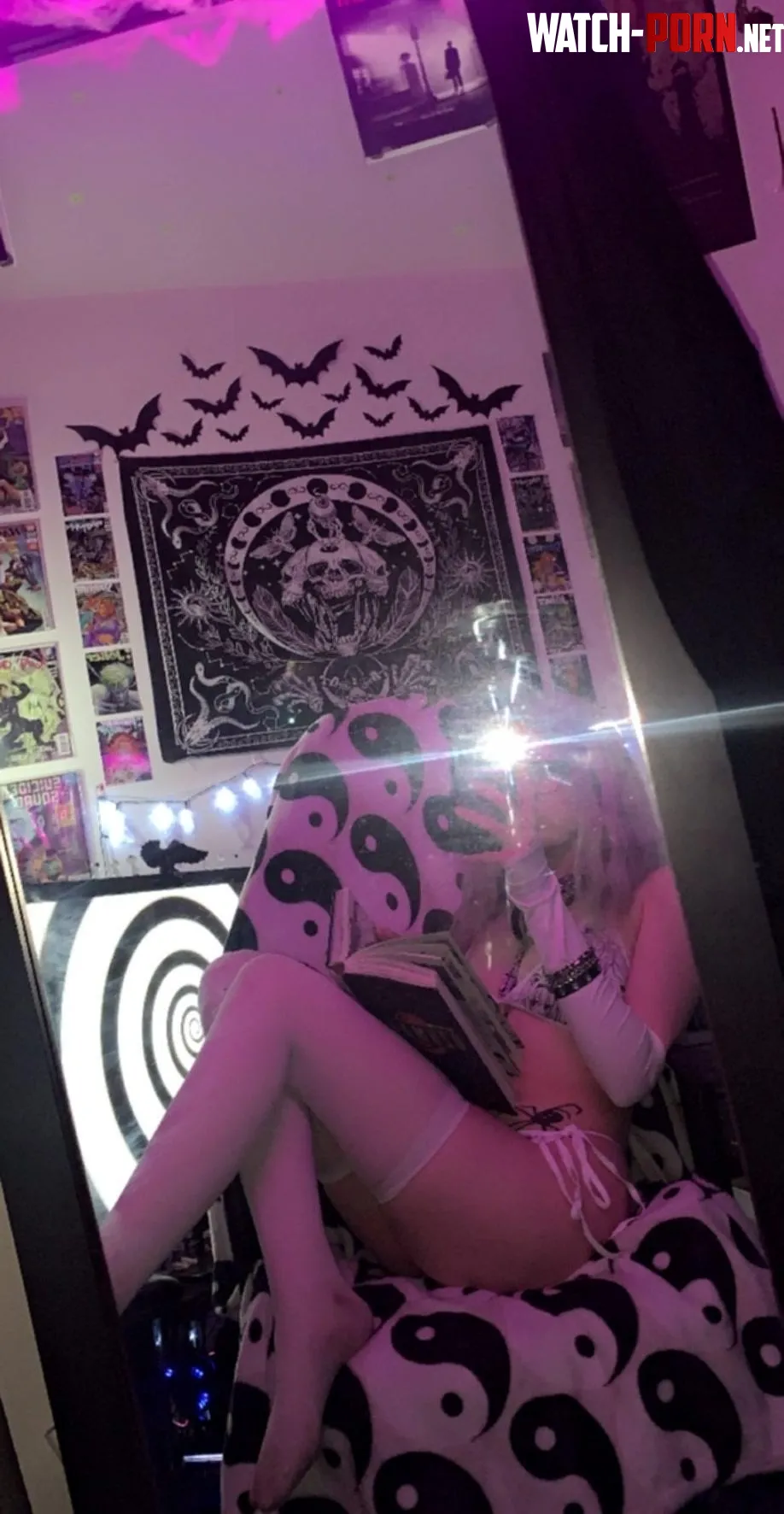 Do you like to watch porn on my mirror by LivingDeadGothh