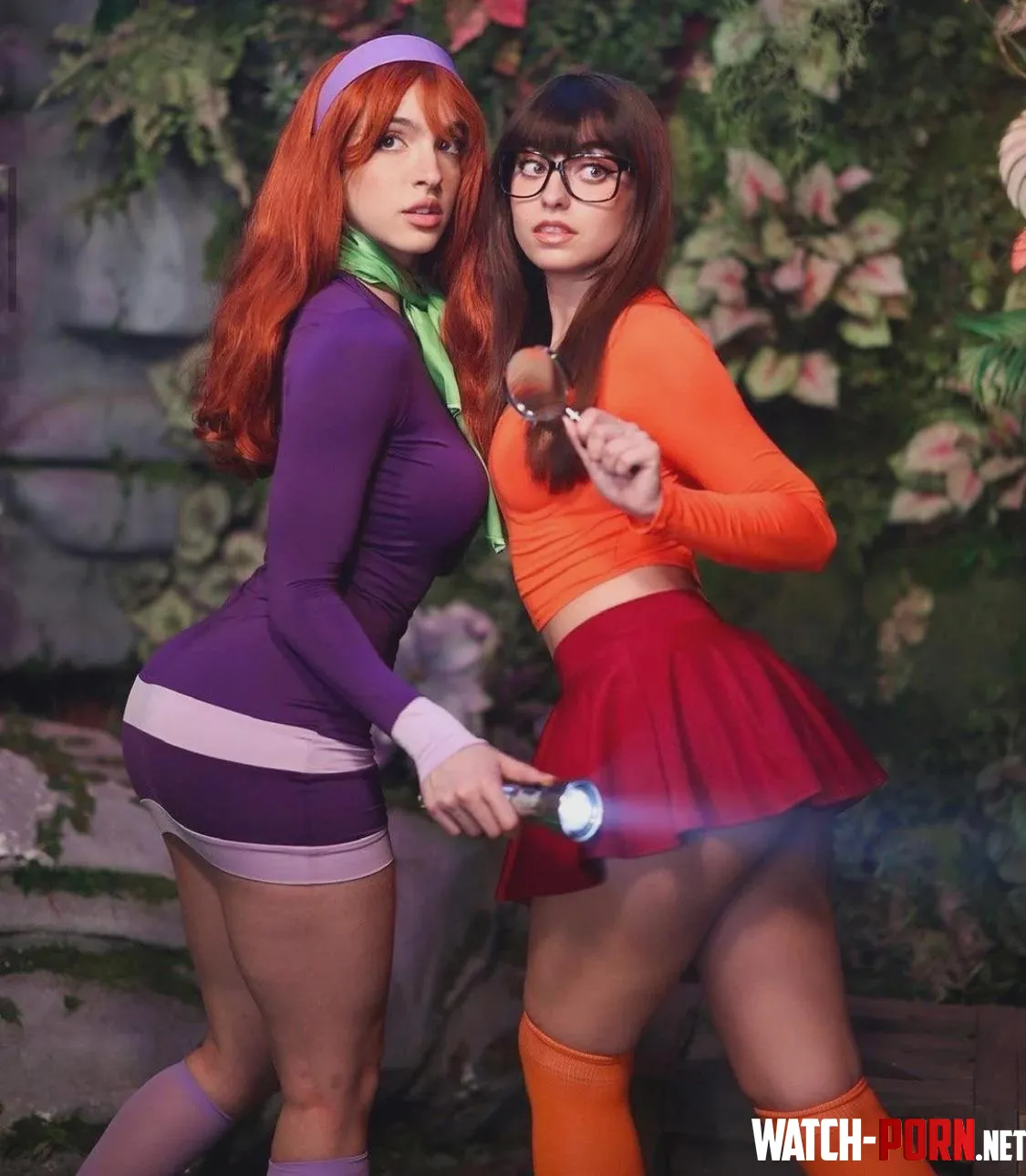 Daphne and Velma from Scooby Doo by Bri Torres and Lea Martinez  by SavingsFit1496