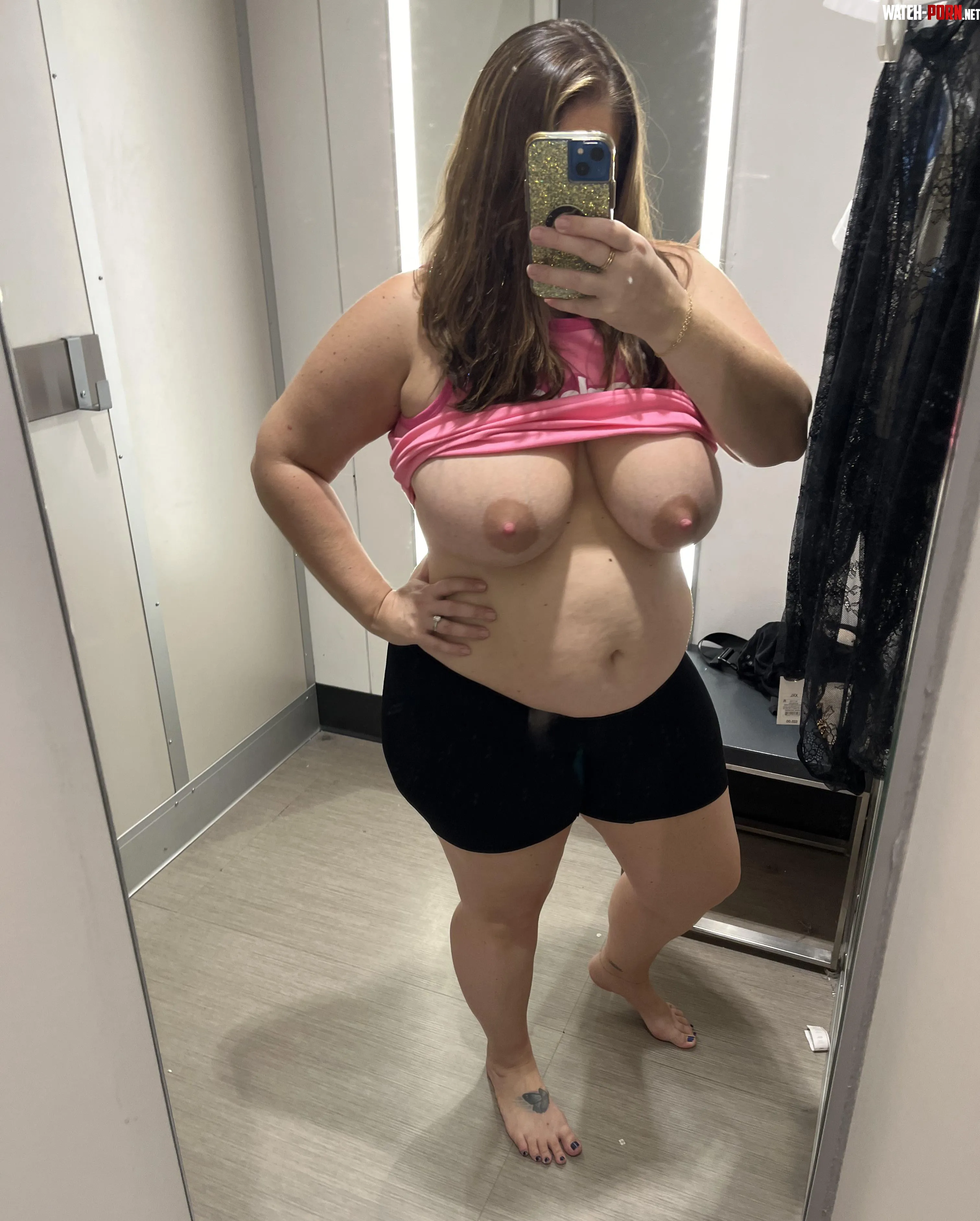 Take me shopping so I can send you pics like this  by WynterLoveBBW