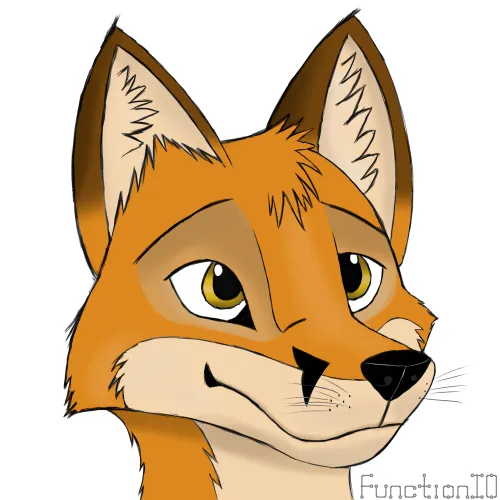 Thumbnail FunctionIO: First Fox Art - Furry Masterpiece