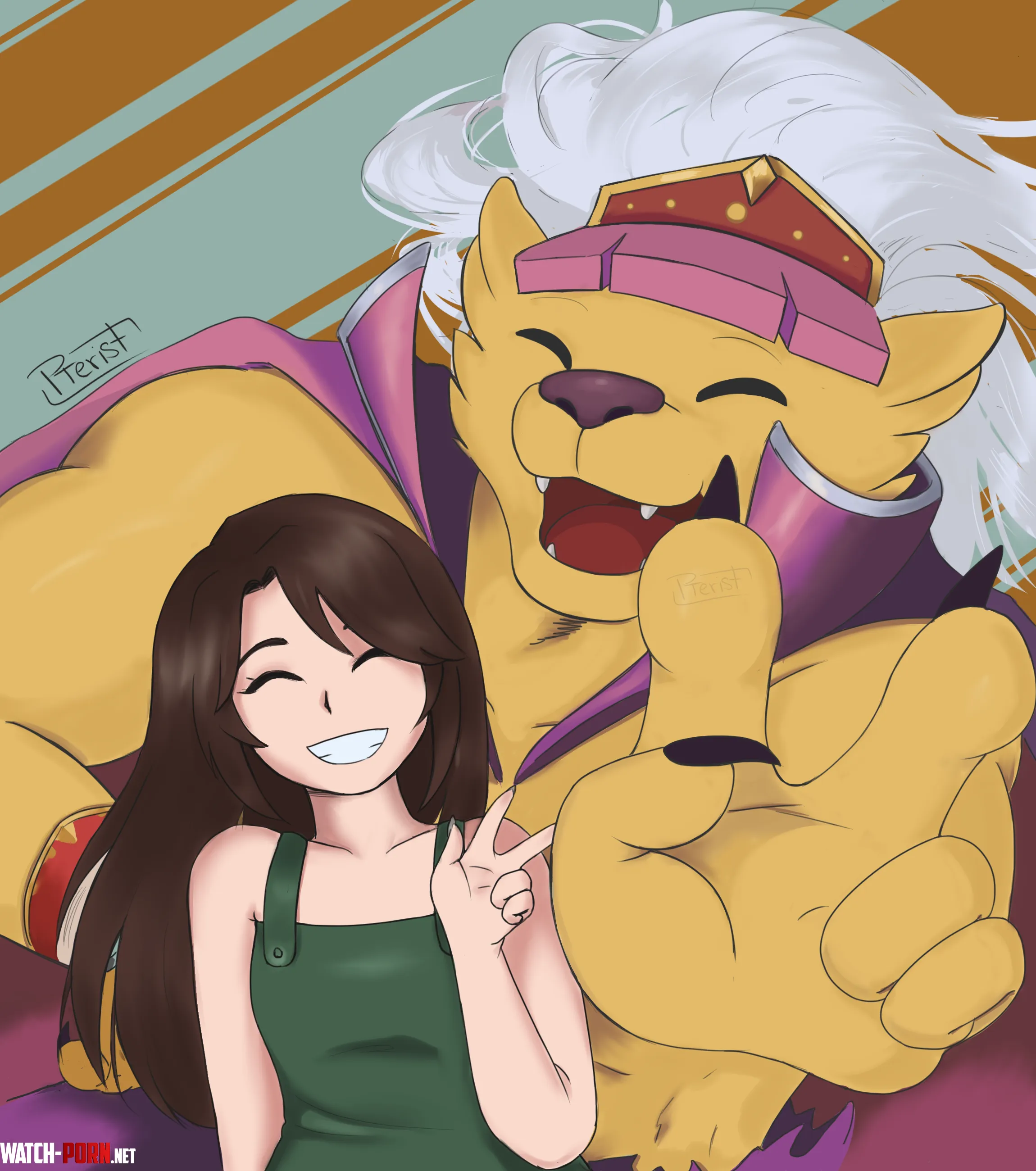 My Partner Bancholeomon Fanart by Pterist