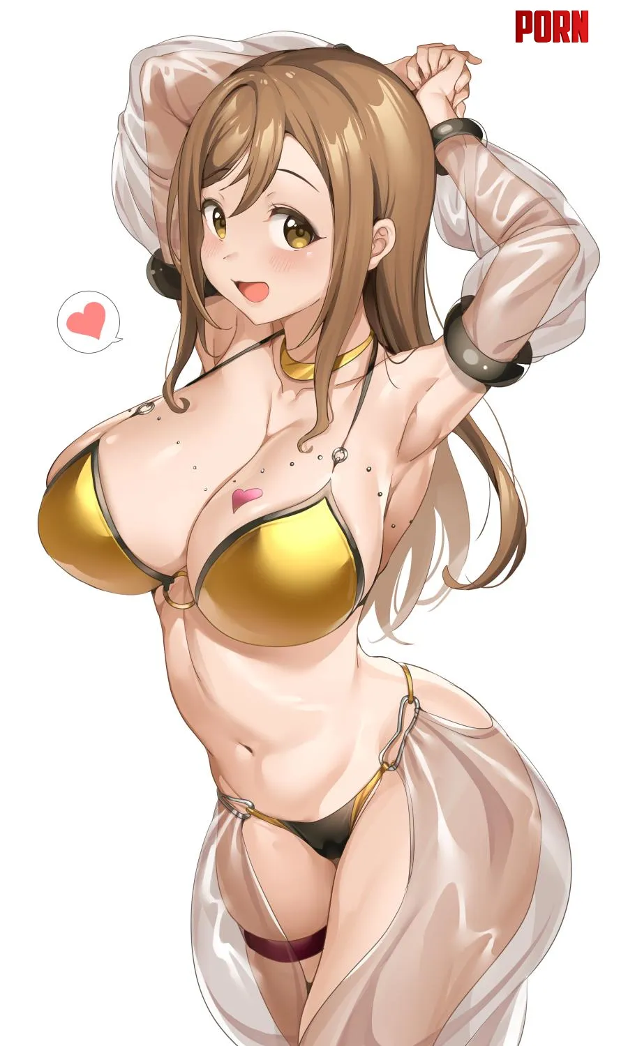 Hanamaru Kunikida in belly dancer threads Tem10 Love Live Sunshine by TheRoySez