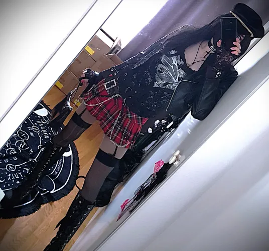 Thumbnail Exploring a Classic PunkRock Look by ShadowPrincessN7 in the Femboy Category