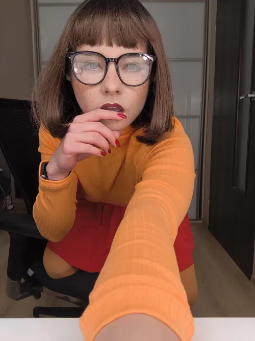 Thumbnail Cosplaying as Velma Dinkley from Scooby-Doo | InkRuby | Cosplaygirls Category