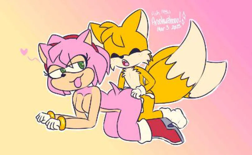 Thumbnail Amy and Tails Blow Off Steam in SonicPorn by Tailsy_thefoxington