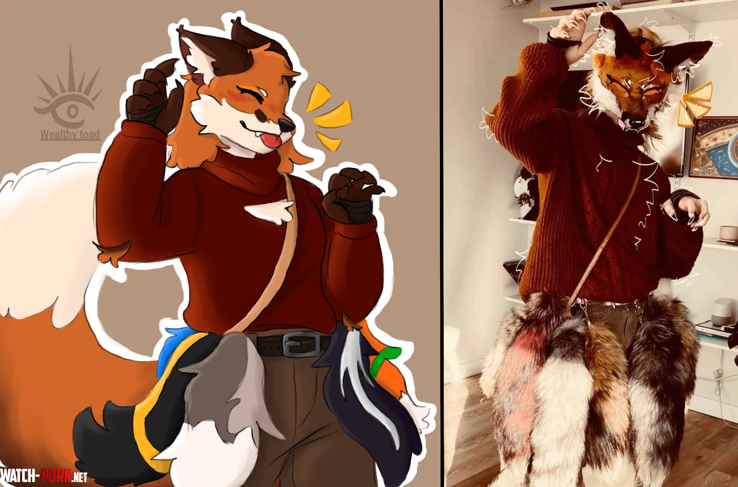 Left art by me Right I cant find the original crater so if anyone knows that be helpful by walthyT