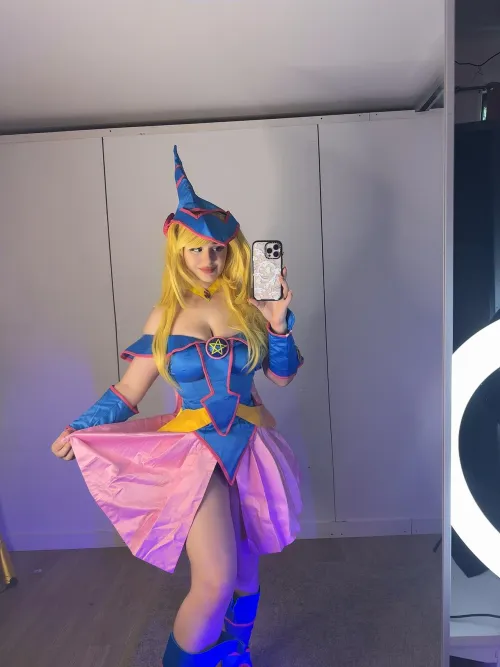 Thumbnail Experience YuGi Oh's Dark Magician Girl Cosplay by graciewaifux