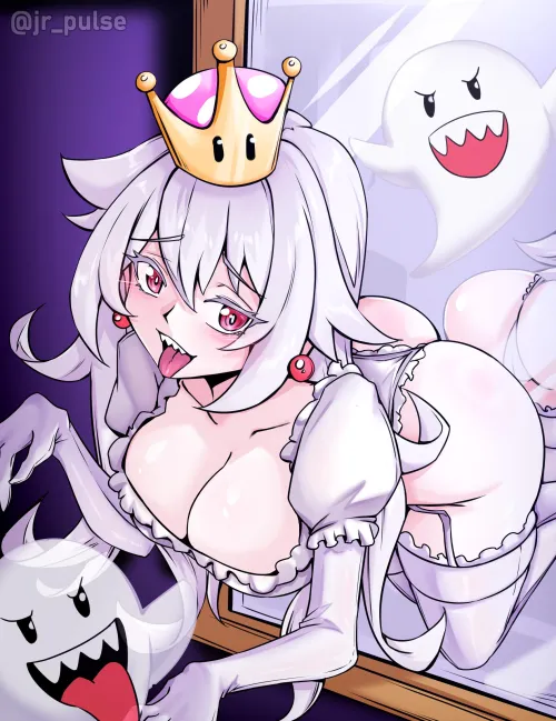 Thumbnail Princess Boo in Jrpulse Super Mario: A Unique Take on Anime Tiddies