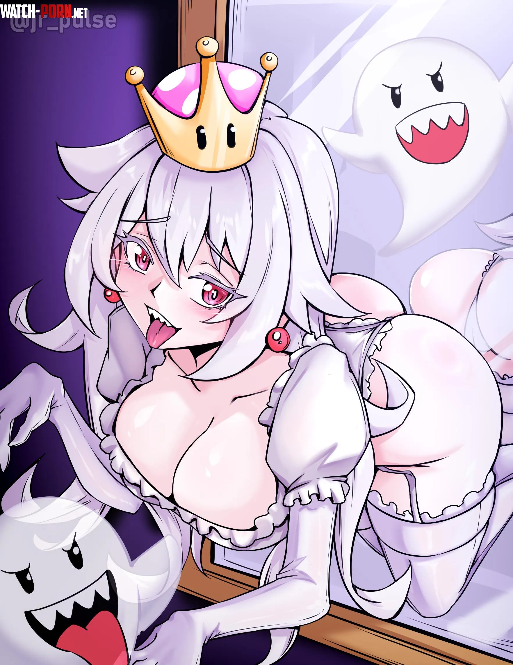 Princess Boo jrpulse Super mario by No_Stay_7237