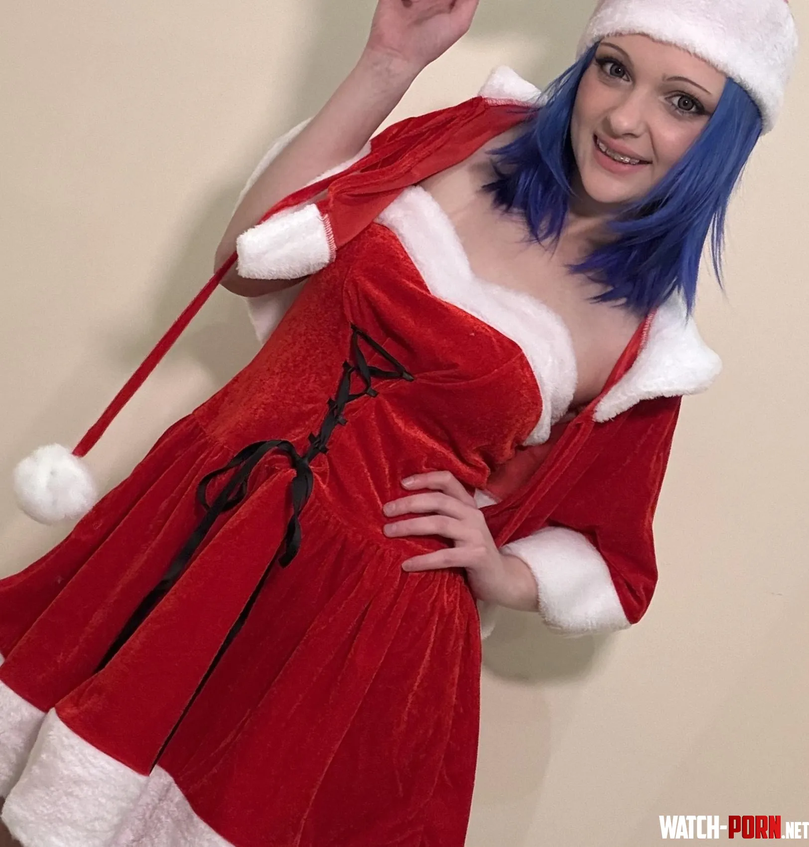 All I want for Christmas is for you to love my blue hair color by _blue_river_