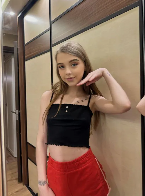 Thumbnail HotnessCharmingAngel's Appreciation: 'This Top Is Just So Cute' in croptopgirls