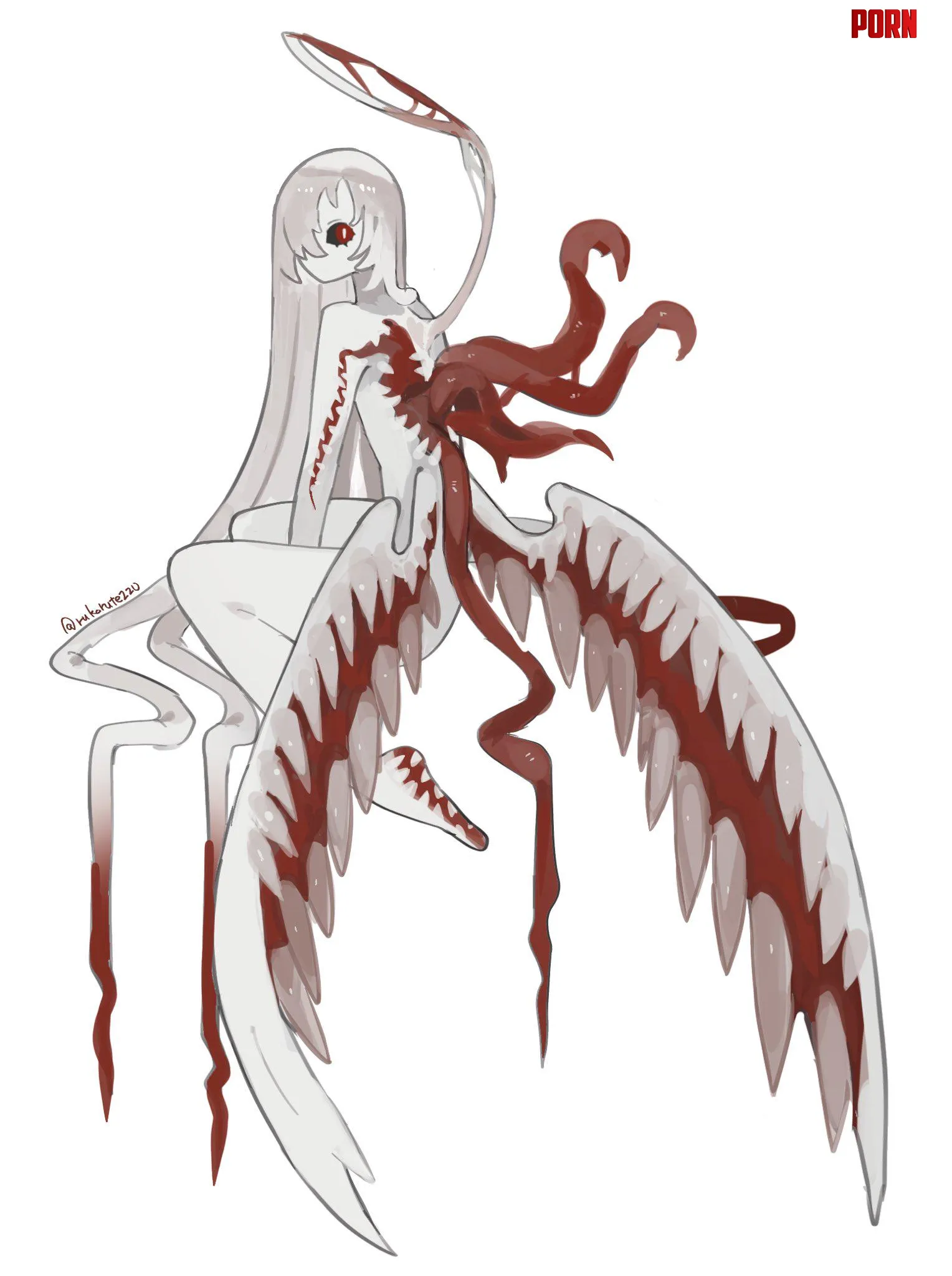 Eldritch girls can be cute too we cant help that looking at us unhinges your mind from reality by ViciousTorment