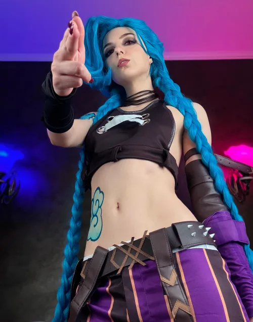 Thumbnail DepravedPuss: Jinx Self Cosplay - Lina Moore | Cosplaygirls