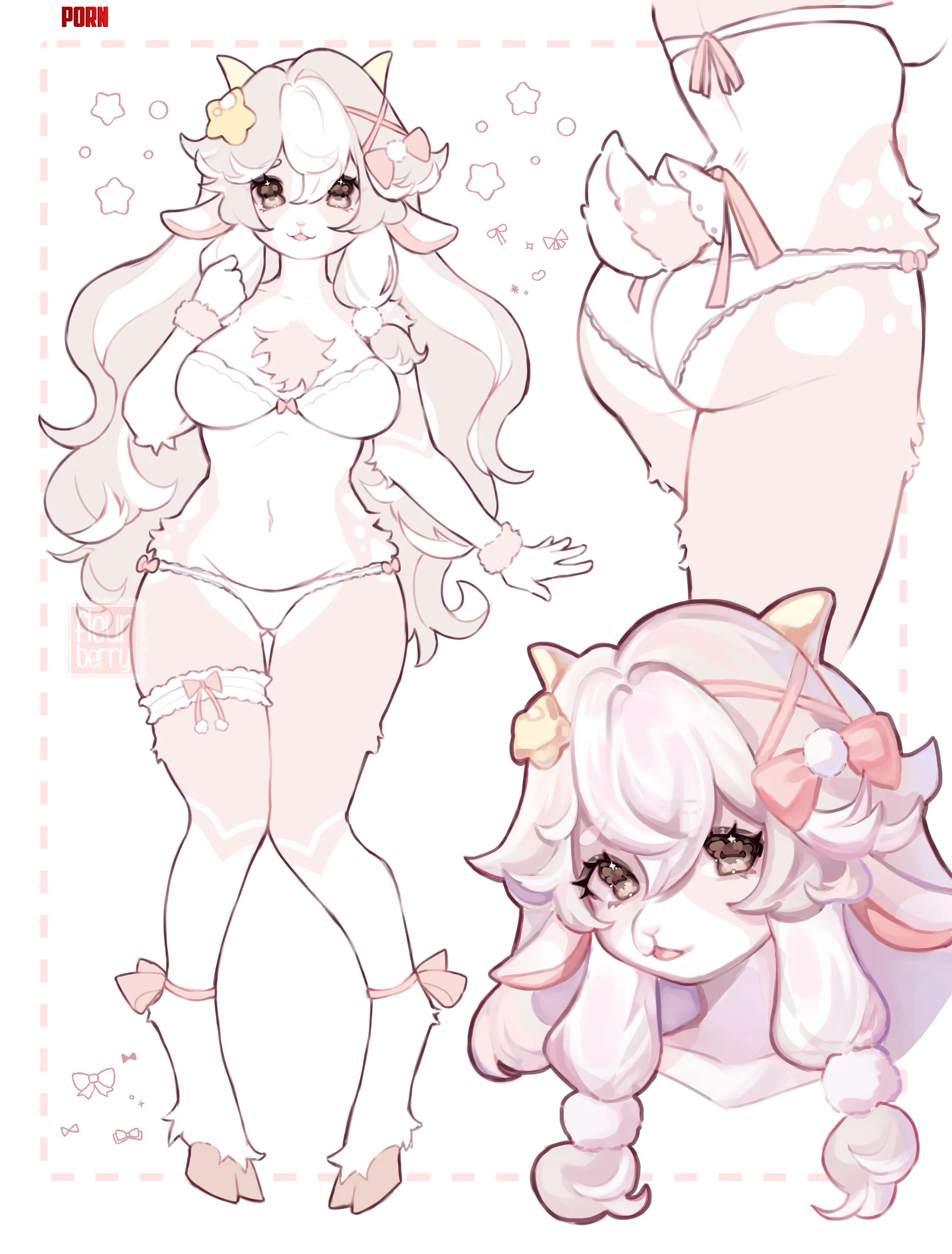 Q My goat girl Manon  by honeylemoncakes