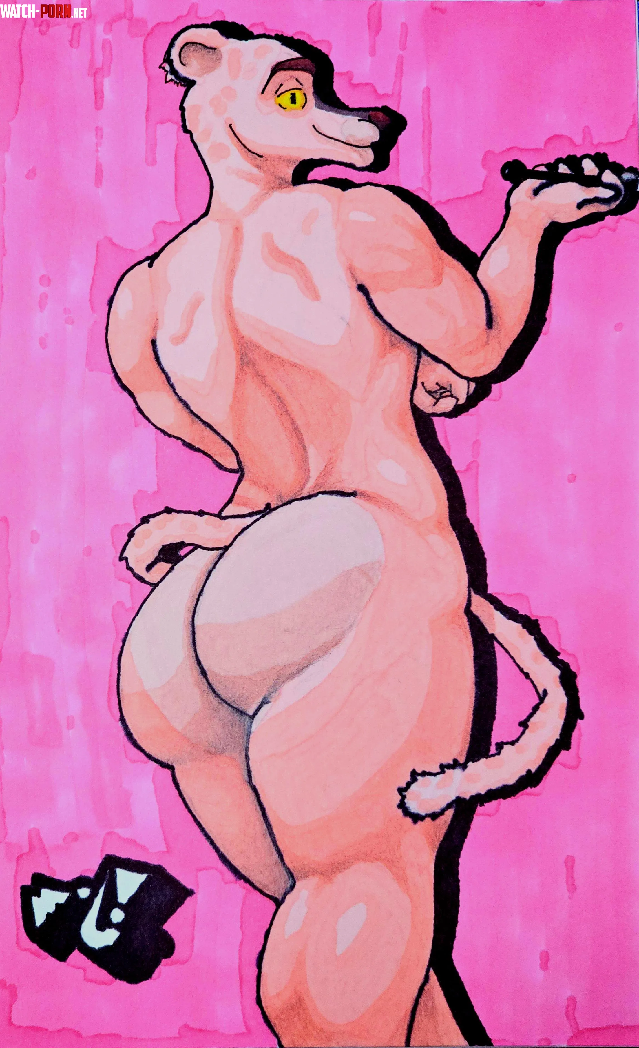 Pink Panther M By MarthanCrowl by Fat_Wolfy