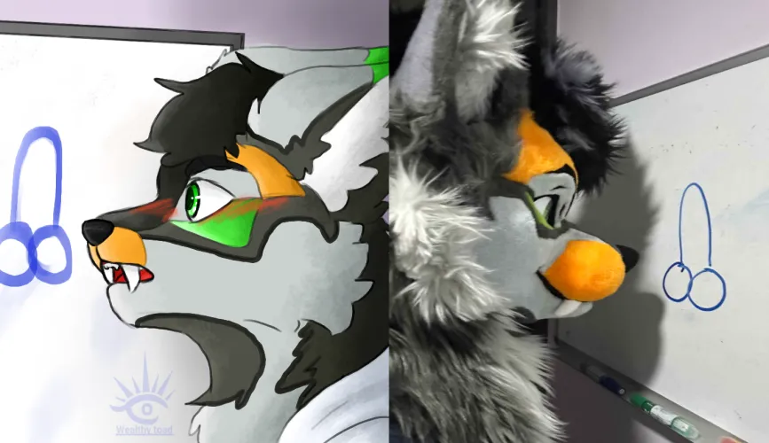 Thumbnail Furry Art Showcase: Left by walthyT, Right by dognamedlepton