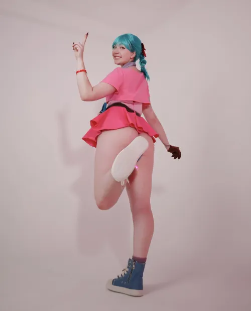 Thumbnail Bulma from Dragon Ball Z: The True Cosplay by wompwomp96 in cosplaygirls