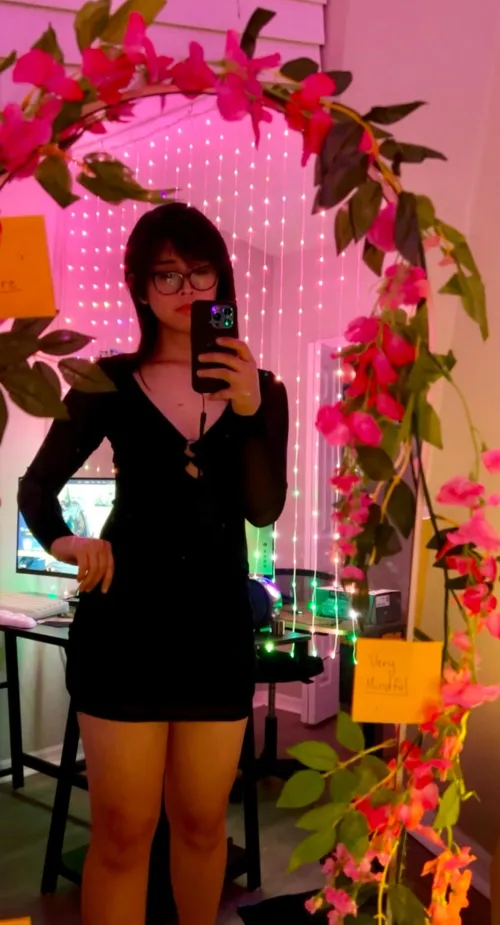 Thumbnail Slaying in a New Club Dress by mmmindyx | femboy