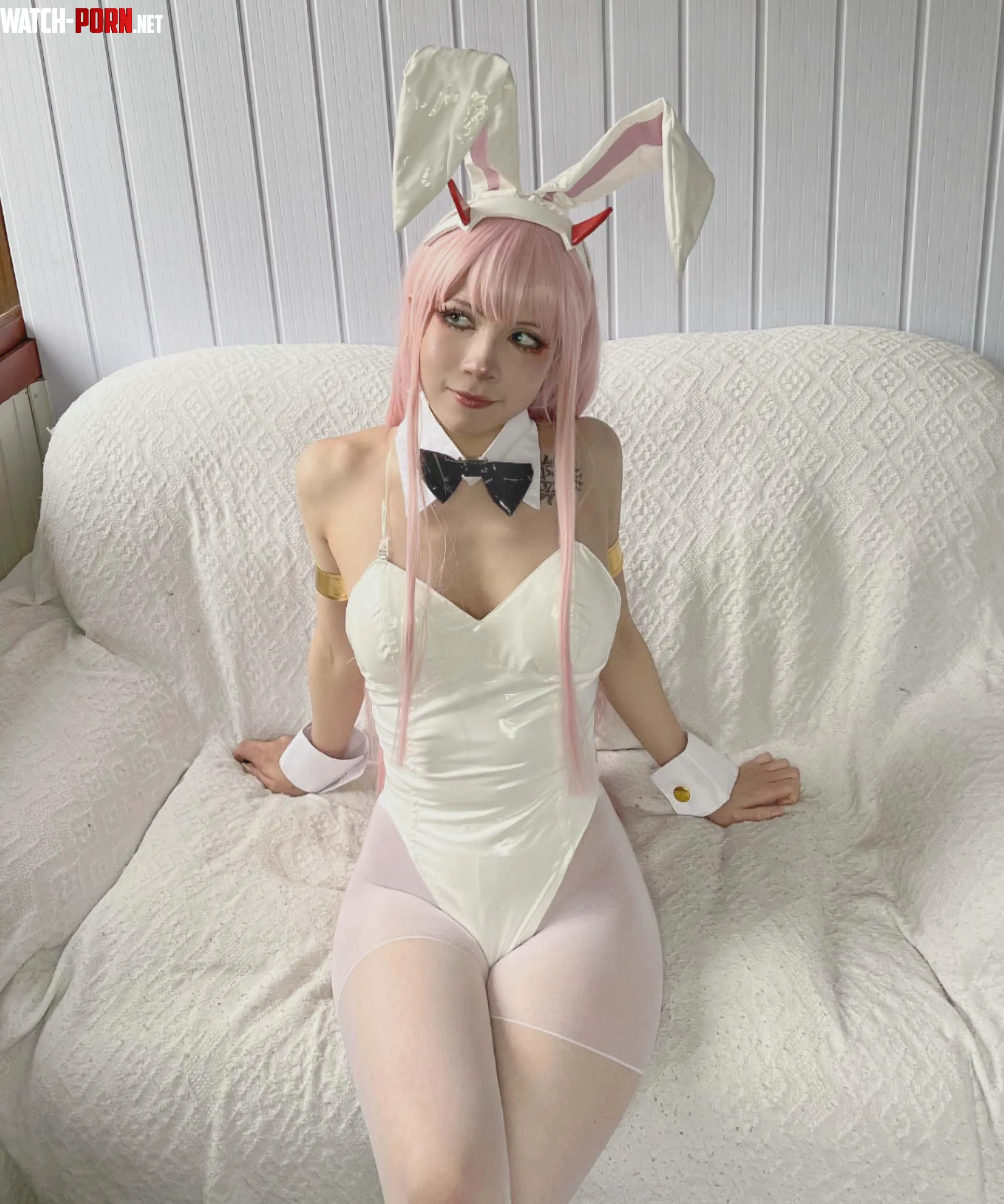 Zero Two Bunny attempt is so cute by StarSthormy