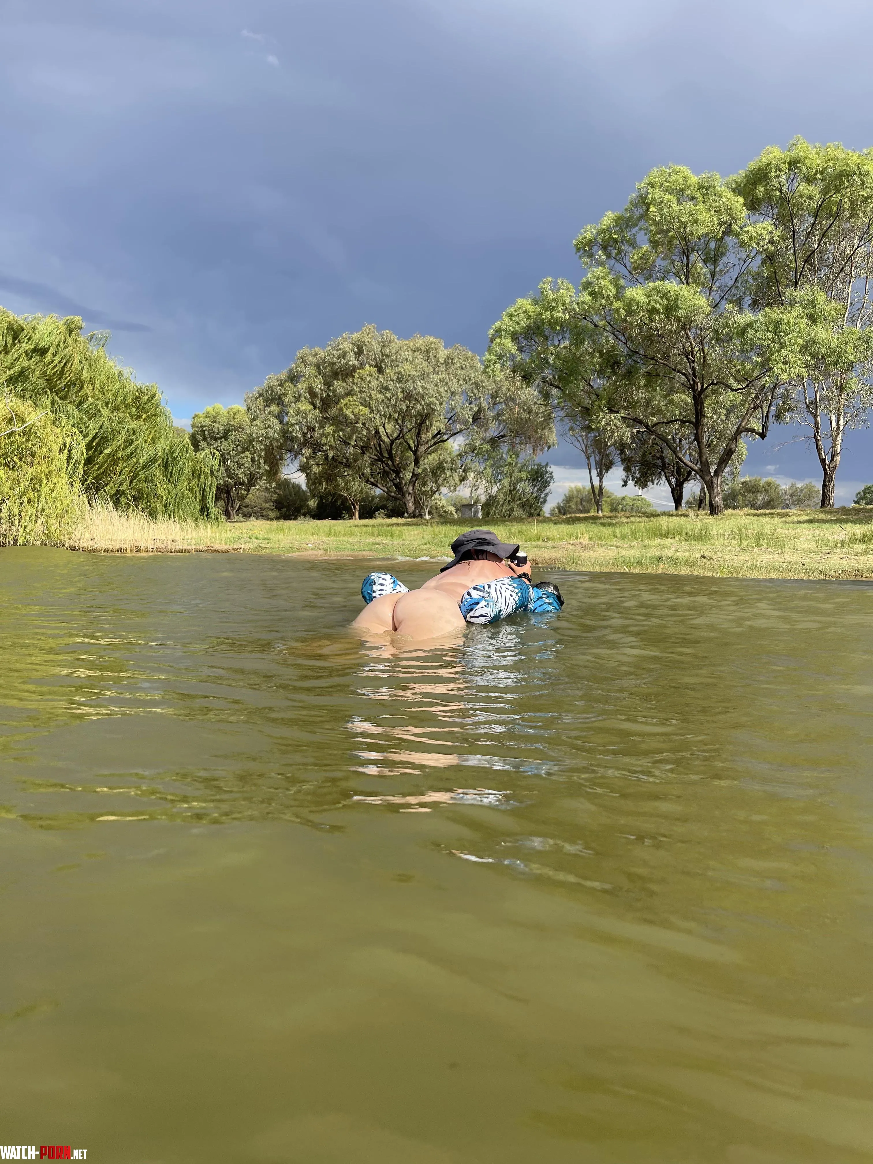 Stormy lake days by Shadowmynxx