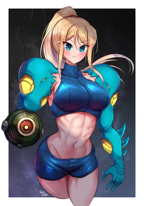 Thumbnail Throwawheylmao Presents Samus WataRidley Metroid Fusion Art