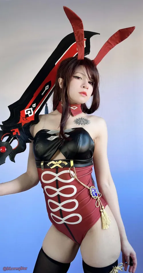 Thumbnail StarSthormy Showcases Stunning Beidou Cosplay Transformation