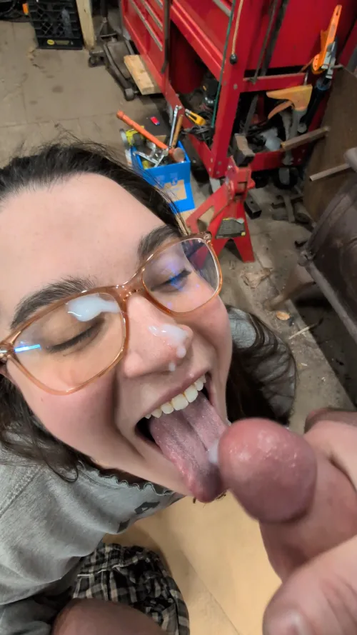 Thumbnail Shop Slut's Shot to the Face | cumsluts by ajfx94