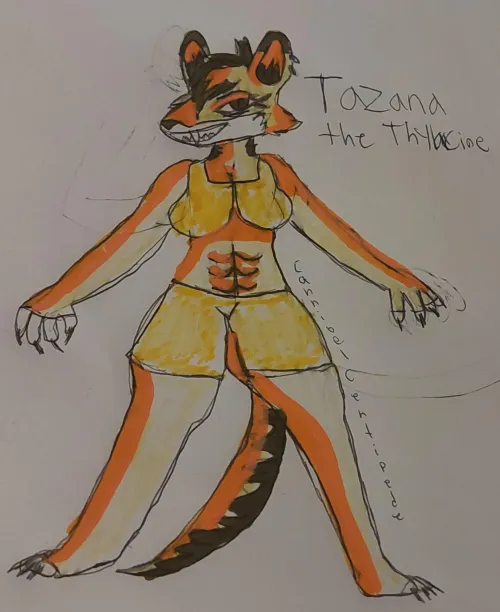 Thumbnail Tazana the Thylacine: Discover CannibelCentipede's OC