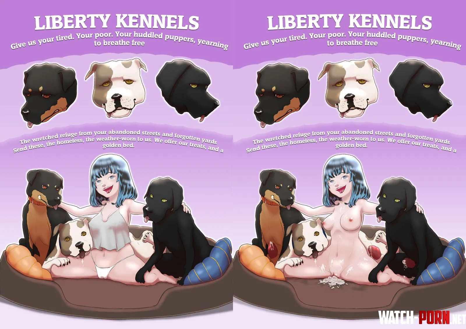 The Liberty Kennels await for new employees NimbleTail by KinkyHentaiPrincess