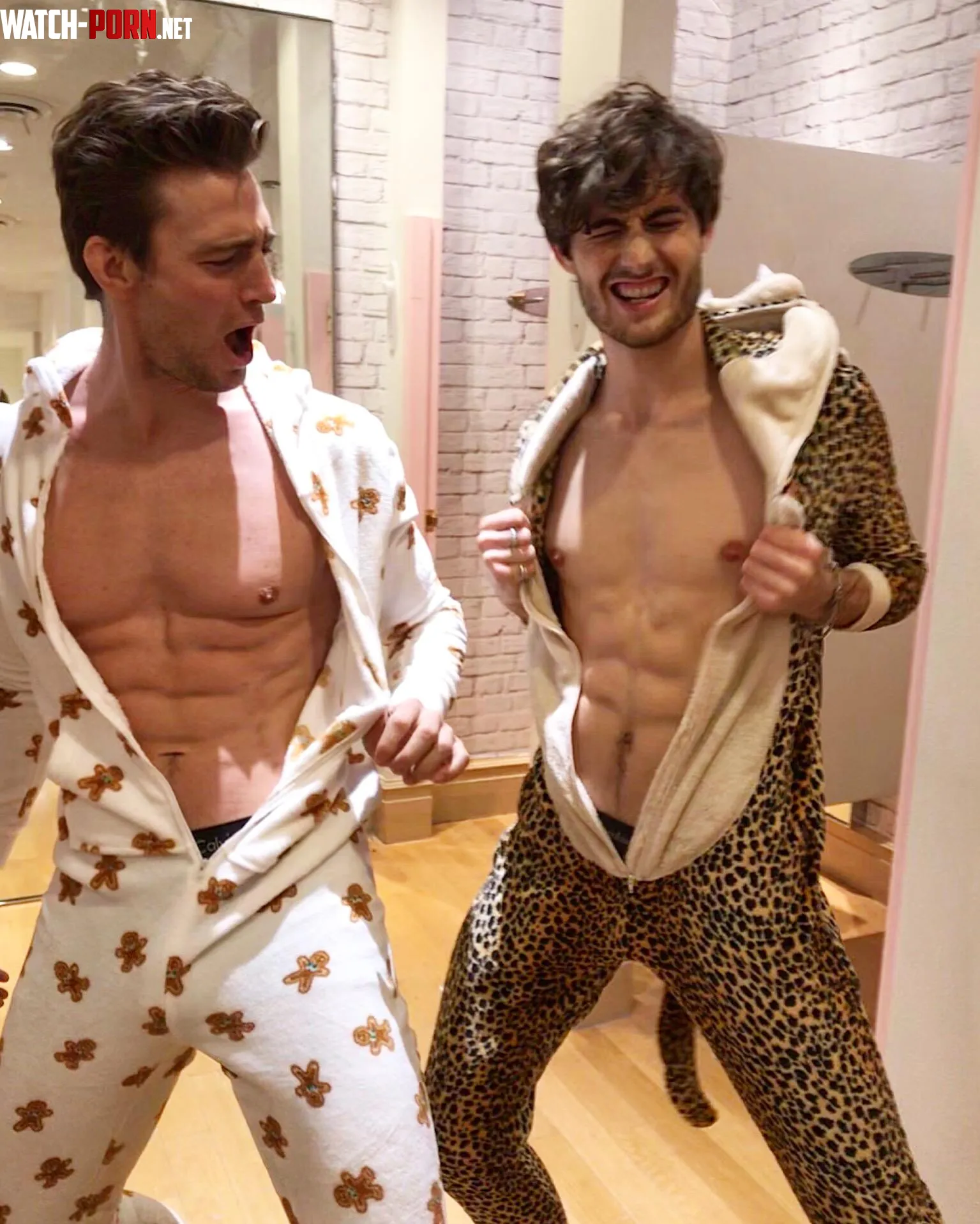 Couple bros 25 rocking the onesies  by heyyomikeymike