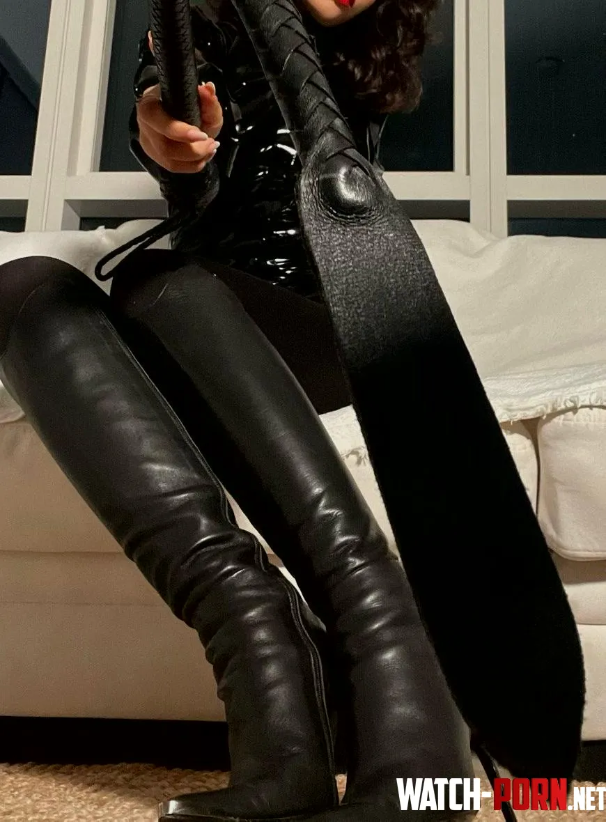 Leather boots are always better by Sea_Rooster_3398