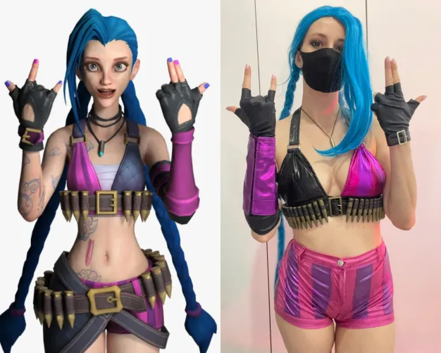 Thumbnail Boun1942a1 Delivers Impressive Jinx Arcane Cosplay