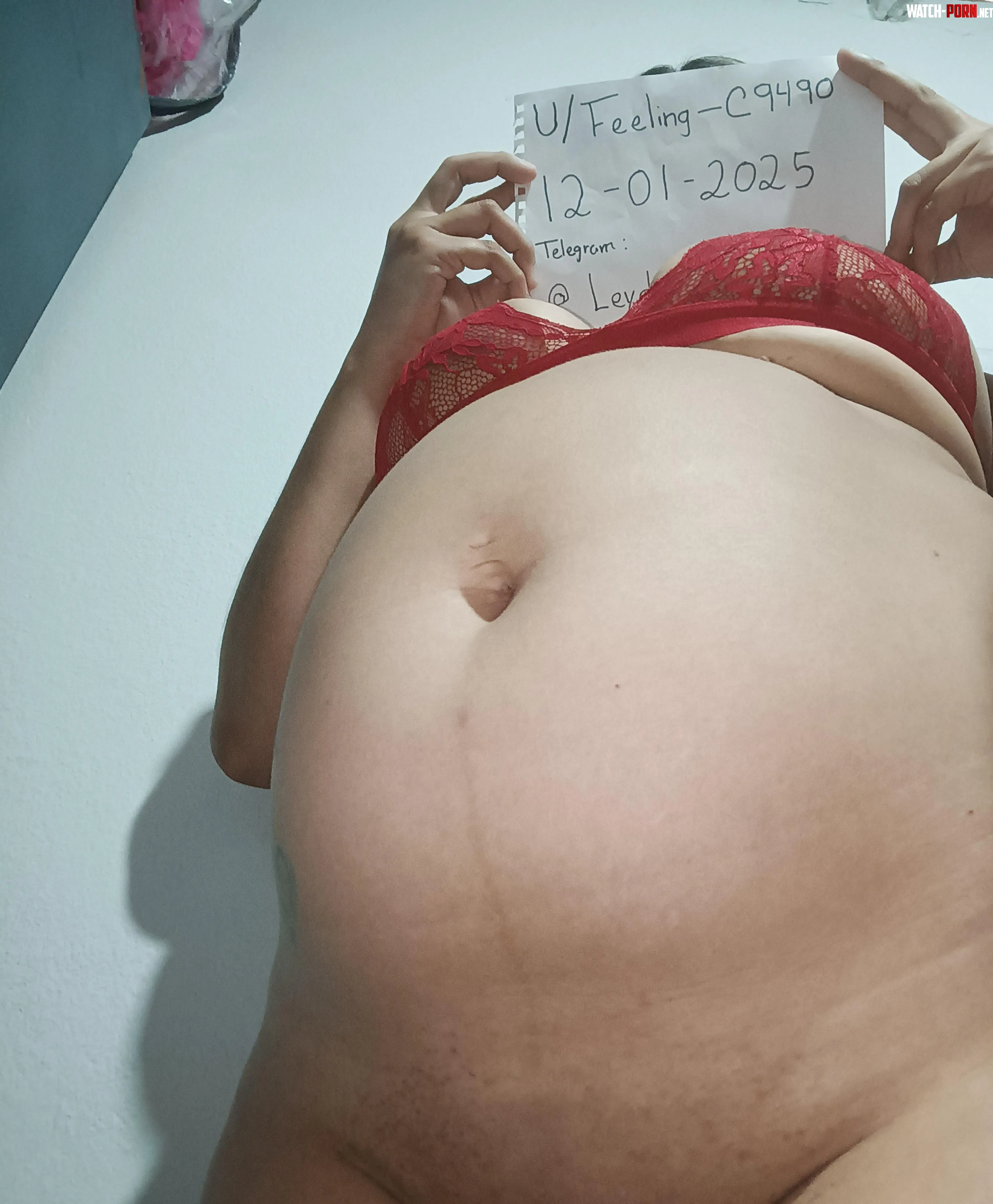 My belly is so hot that my pussy swells a lot by Feeling-C9490