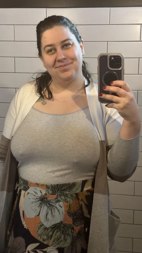 Thumbnail Good Evening MirrorSelfie by amburr-boobs