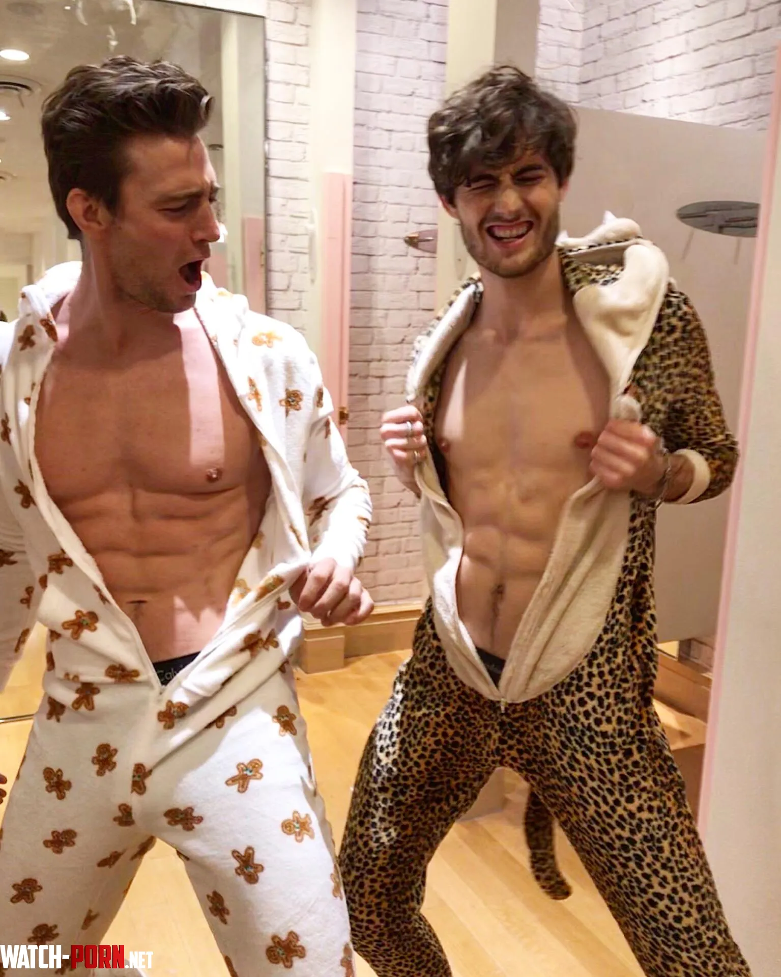 Couple bros 25 rocking the onesies  by heyyomikeymike