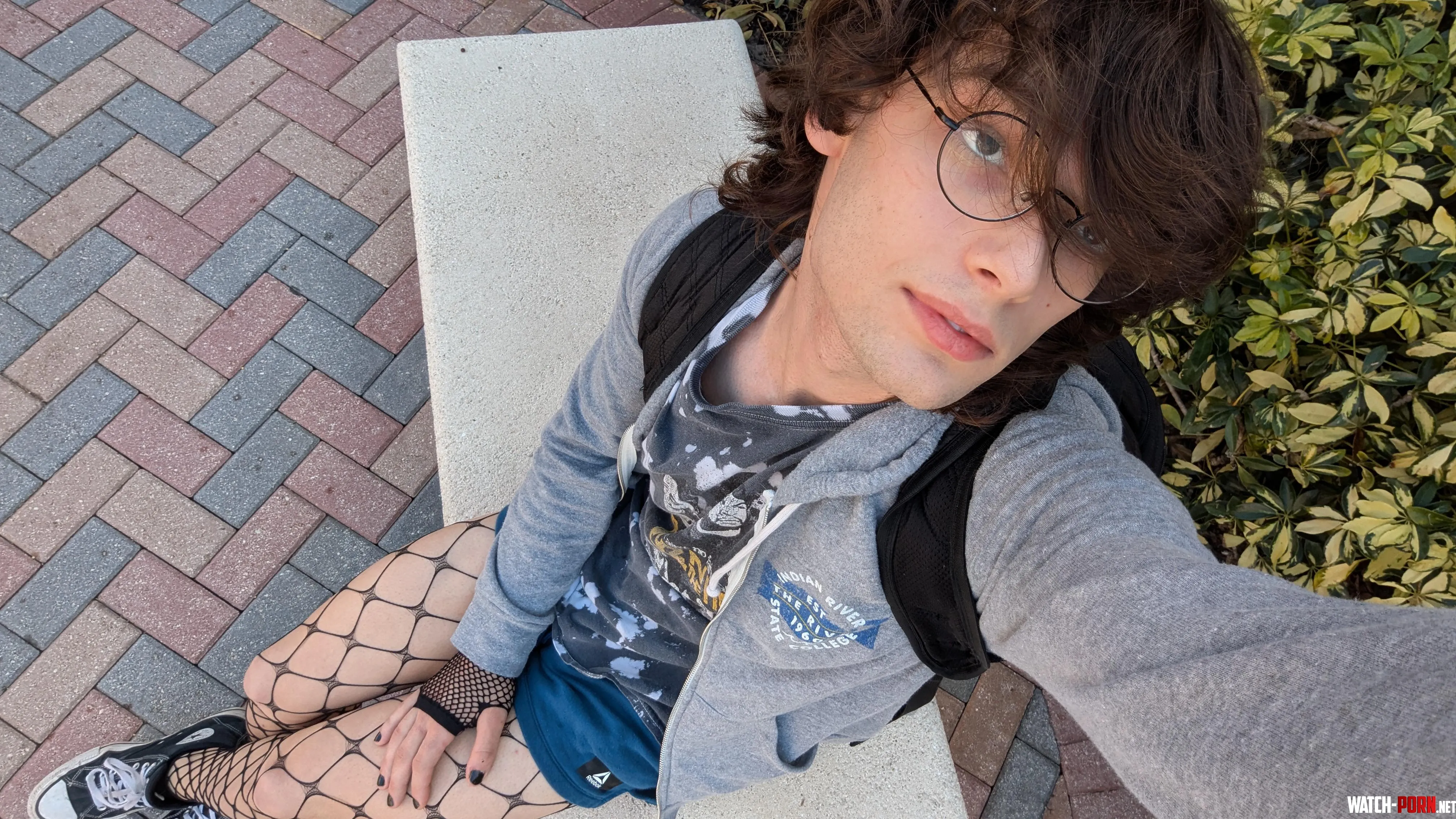 Dressing like this gets me a bunch of weird looks around campus but its all worth it to be my real androgynous self  by HovercraftBest8031