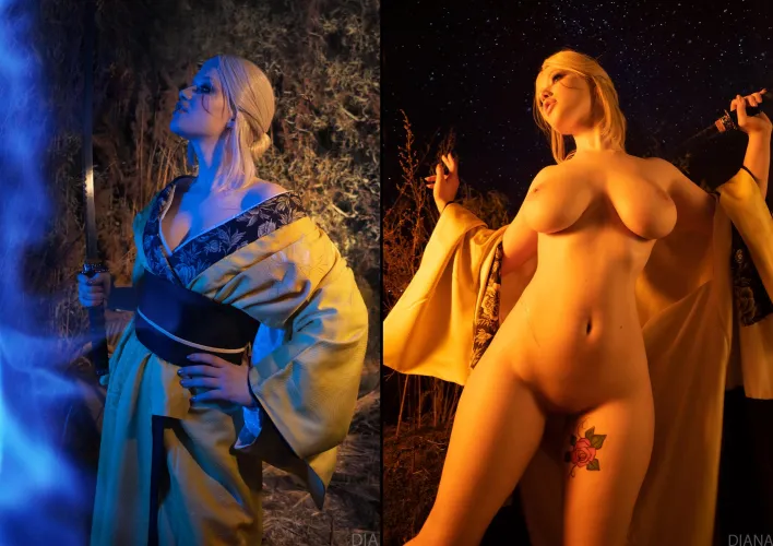 Thumbnail Lada Lyumos' Exquisite Japanese Ciri Cosplay