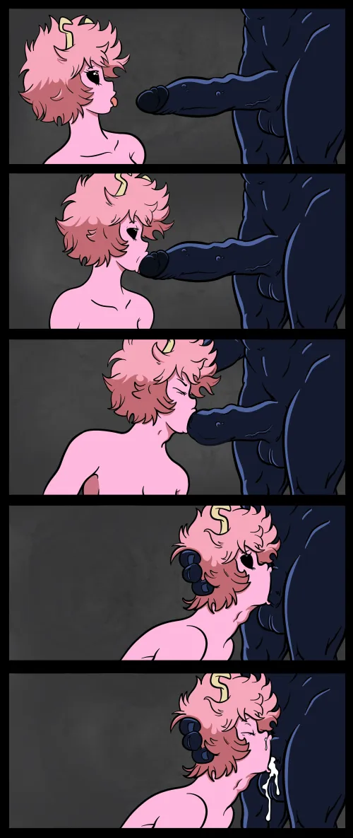 Thumbnail OafishFantasies' Mina Ashido x Nomu - BokuNoEroAcademia Adventure