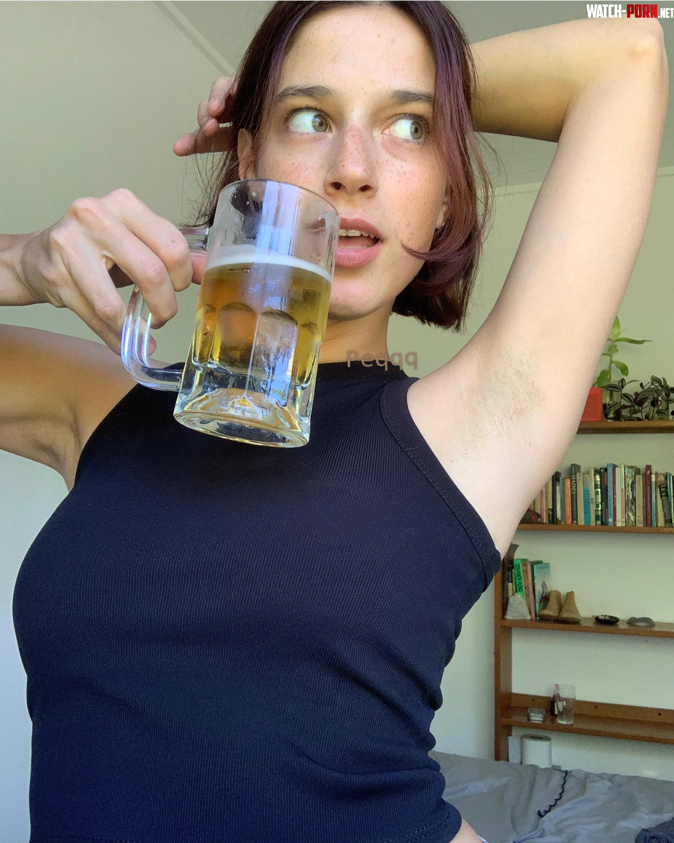 A much needed beer for me and my armpit for u   by peqqqqqq