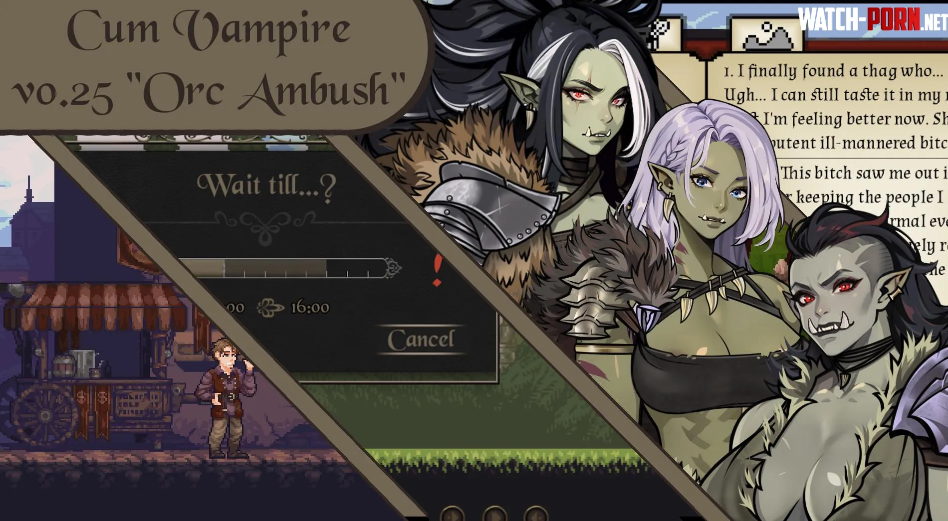 Cum Vampire v025 the Orc Ambush release is now free  by Enrayne