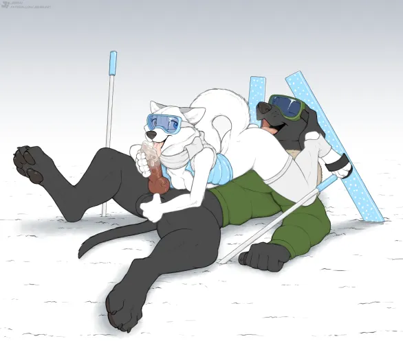 Thumbnail Fun on the Slopes: A Playful Twist by Jishinu & DL2828