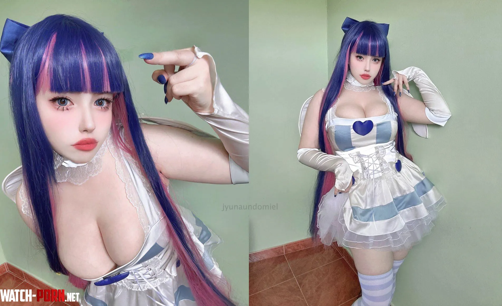 Stocking cosplay by Jyunaundomiel by Bonzous